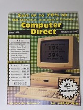Computer Direct Winter 1990 Catalog IBM PC Amiga DOS Hardware Software 67p picture