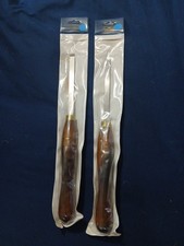 CROWN TOOLS 1/2 CHISEL, SHEFFIELD ENGLAND SET OF TWO picture