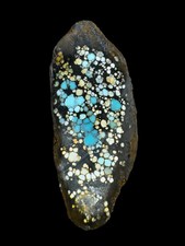 Stabilized Hubei bamboo mountain multi color turquoise nugget one pound  picture