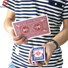 Instant Vanish Deck & Appear - Self Working Visual Effect - Jumbo Card Gimmick picture