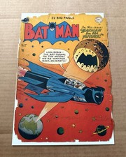 ✨💫 Batman #59 DC Comics 1950 Key 1st App. Deadshot Bob Kane Cover Only ☄️✨ picture