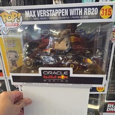 Funko Pop Rides Max Verstappen RB20 Oracle Red Bull Racing Vinyl #315 picture