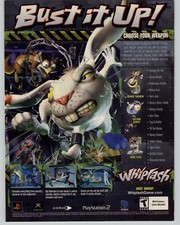 2003 Whiplash PlayStation PS2 Xbox Video Game Art Vintage Print Ad Poster  picture