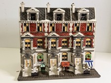 RARE 1987 Dept 56 Sutton Place Brownstones 5961-7 Christmas In The City Read picture