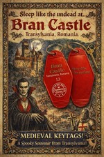Dracula BRAN CASTLE keytag picture