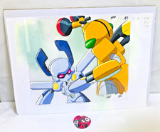 Medabots Medarot  Original Animation Production Rare Cel Art Metabee VS  Dokes picture