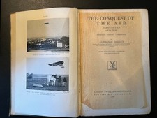 The Conquest of the Air, Alphonse Berget, 1909 Hardcover, Early Aviation History picture