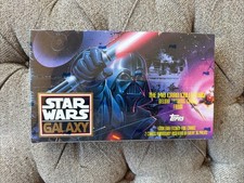  1993 Topps Star Wars Galaxy Series 1 Sealed Trading Card Box 36 Packs Vintage picture