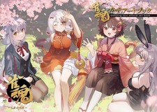 Mahjong Soul Official Art Book | JAPAN Game Illustration picture
