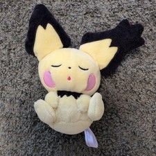 Pokémon Spiky Eared Pichu Pokedoll Collectible Plush Pokemon Center from Japan picture