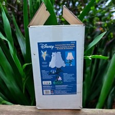 VTG Disney Enchanted Dew Drop Tinkerbell Sculptural Lamp Old Stock #`10314 picture