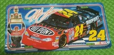 Jeff Gordon 2001 Nascar Champion License Plate picture