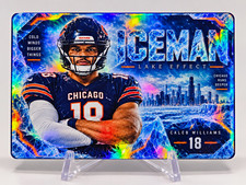 🔥 CALEB WILLIAMS “ICEMAN – LAKE EFFECT” CUSTOM CARD 🔥 CTSZZ CUSTOMS  picture