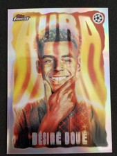 Topps Finest UEFA Champions League Aura AU-11 Desired Gifted PSG 2026 picture