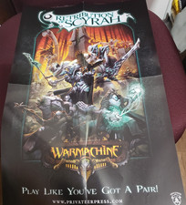 Warmachine Retribution of Scyrath Poster Fantasy Wall Art Gift picture