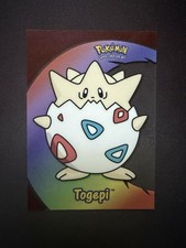 2000 Topps Pokemon TV Animation Clear Cards PC8 TOGEPI - LP picture
