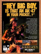 1999 Wargasm PC Original Advertisement / Retro Promo v2 picture