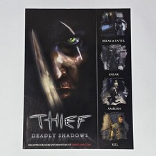 Thief Deadly Shadows Break & Enter Print Ad/Poster Official Promo Art picture