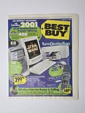 Best Buy Feb 2000 Star Wars Sega Dreamcast Sony PlayStation Newspaper Circular picture