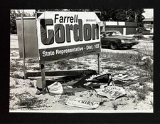 1980 Miami FL Gordon Farrell State Rep District 103 Election Sign Press Photo picture