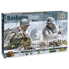 ITALERI Siege of Bastogne 1/72 SCALE Plastic Model KIT #6186~NEW in BOX picture