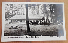 Orcas San Juan Islands WA Cascade Lake Camp Moran Sate Park Photo Postcard RPPC picture