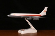 Vintage 1:200 TWA Boeing 707 Plastic Model picture