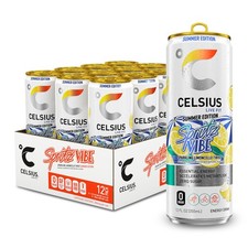 CELSIUS Sparkling Spritz Vibe Summer Edition, Sugar Free Energy Drink, Liquid picture