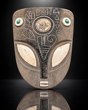 Ojuelos Illuminated Third-Eye Mask Multi-Inlay Cosmic Ceremony Artifact Mystery picture