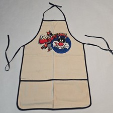Vintage 1980 Warner Bros. Looney Tunes Sylvester Cat Scrumptious Apron picture