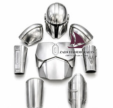 ZAIN Mandalorian Sci-Fi Full Body Armor  Helmet Chest Shoulder Cosplay Costume picture