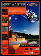2001 • MAT HOFFMAN'S PRO BMX • Print Ad• Activision • Skateboard 2000s  • JA.14 picture