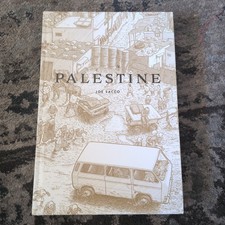Fantagraphics Palestine Graphic Novel by Joe Sacco, Hardcover, Black & White picture