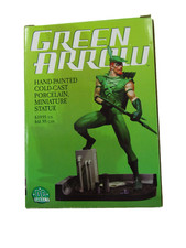 DC Direct Green Arrow Hand-Painted Cold-Cast Miniature Statue 6.5