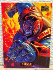 1994 Fleer Marvel Masterpieces Gold Foil Signature Series Siege Card # 109 picture