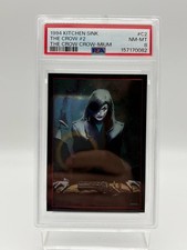 1994 The Crow Crow-Mium #C2 The Crow #2 PSA 8 Pop 2 Kitchen Sink Card picture