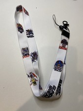 Gundam Breaker Mobile Suit White Lanyard Keychain Phone ID Badge Holder Strap#77 picture