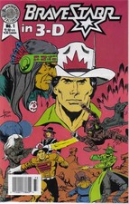 Bravestarr in 3-D #1 VF/NM; Blackthorne | Blackthorne 3-D Series 27 - w/Bag+Boar picture