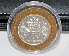 Las Vegas Club Silver Strikers Chapter 6-25-2003 Token $10 Fine Silver.999 L.E. picture