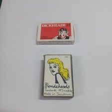 Dickheads & Blondeheads Safety Matches picture