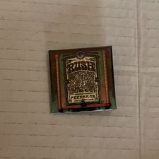 Rush Feedback Square Pin Pinback Buttton Vintage Rush Memorabilia picture