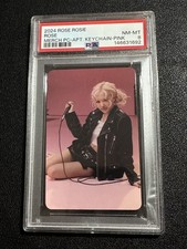 2024 1ST STUDIO ALBUM ROSIE OFFICIAL MERCHANDISE PHOTOCARD ROSE APT PSA 8 picture