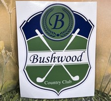 Bushwood Country Golf Club Caddy Shack Movie Vinyl Laptop Truck Window Decal NEW picture