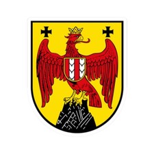 Coat of Arms of Burgenland Austria - STICKER Vinyl Kiss-Cut Decal picture