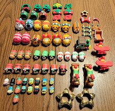 LOT OF 46 Disney Tsum Tsum Vinyl Mini Figures + Accessories Christmas Assorted  picture