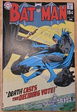Bat Man #219 DC Comics February 1969 “Death Casts the Deciding Vote” VG picture
