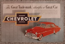 Vintage Saturday Evening Post November 12 1949 Advertising Insert Poster picture