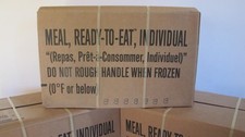U.S. Original Military Case MRE with Menus 