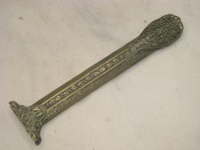 antique ornate flower scroll pattern marked 