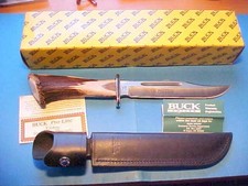 VINTAGE YEAR 2004 CUSTOM UNUSED BUCK 120 GENERAL PRO LINE KNIFE ELK CROWN STAG picture